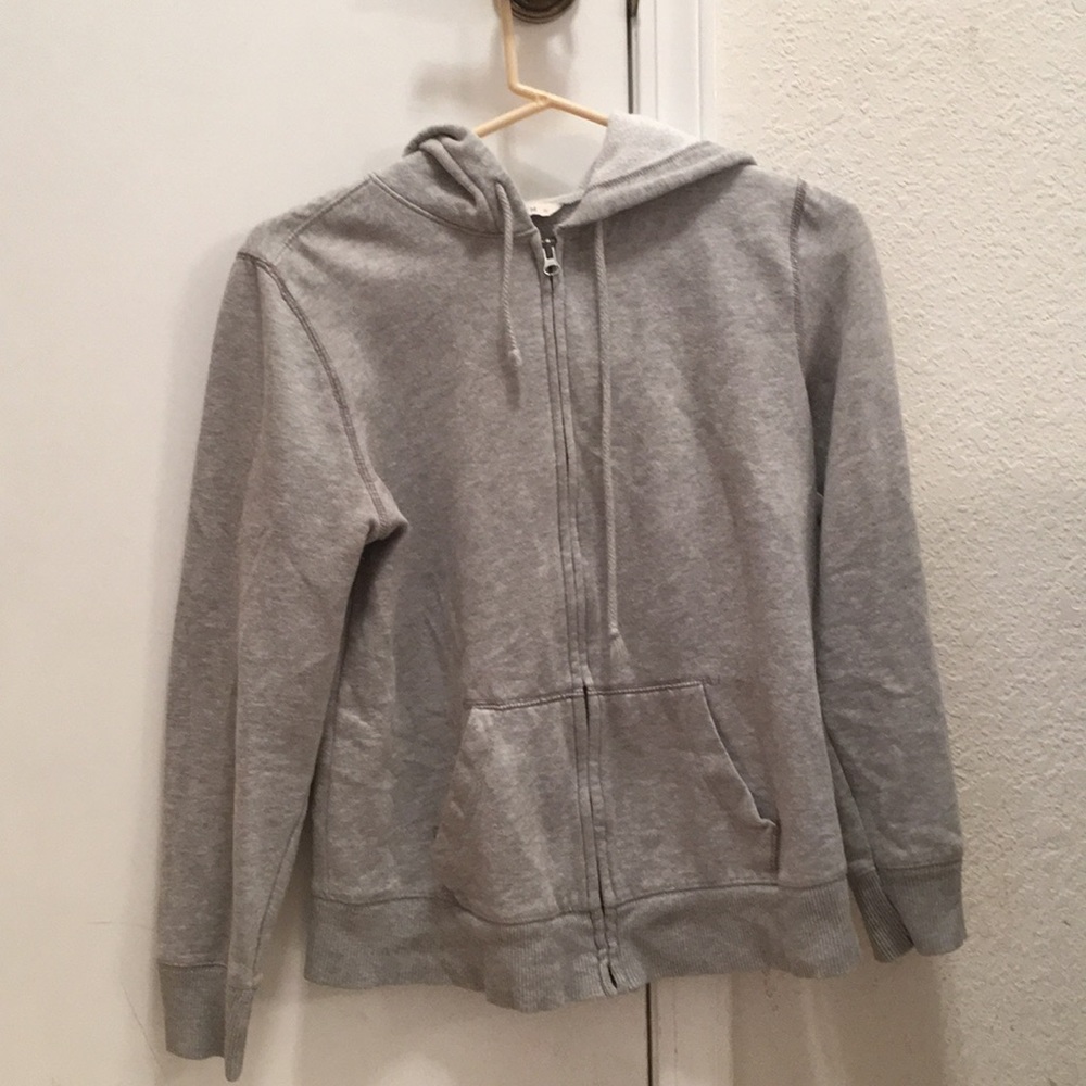 Gray old navy hoodie